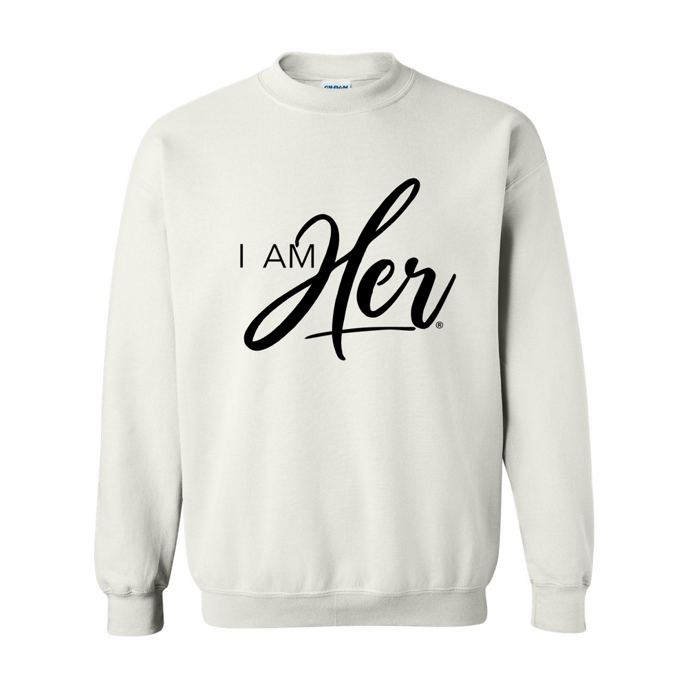 I AM HER Signature Women's Crewneck Sweater - I AM HER Apparel