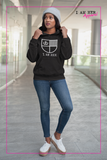 I AM HER Shield Women's Hooded Sweatshirt - I AM HER Apparel