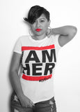 I AM HER Tees for Women - White - I AM HER Apparel