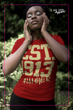 Delta Sigma Theta Inspired - EST. 1913 - Tees for Women - I AM HER Apparel