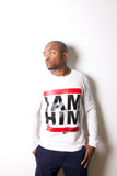 I AM HIM X I AM KING – Casual Men’s Longsleeve Shirt - White - I AM HER Apparel