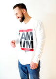 I AM HIM X I AM KING – Casual Men’s Longsleeve Shirt - White - I AM HER Apparel