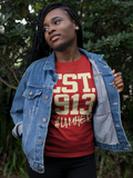 Delta Sigma Theta Inspired - EST. 1913 - Tees for Women - I AM HER Apparel