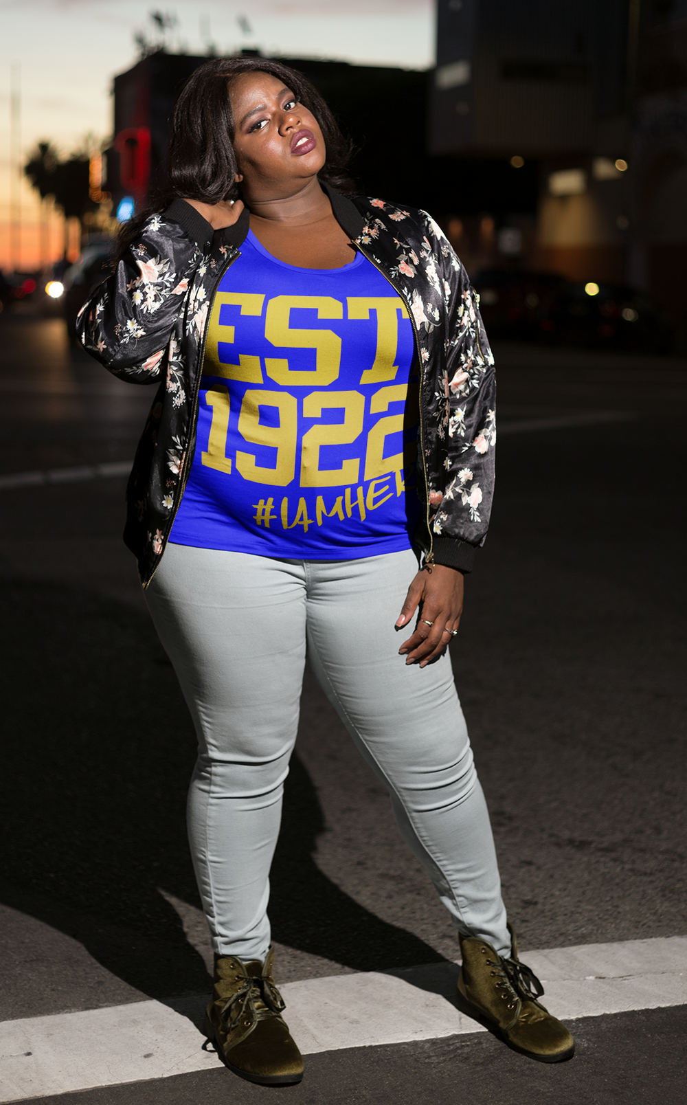 Sigma Gamma Rho Inspired - EST. 1922 - Tees for Women - I AM HER Apparel