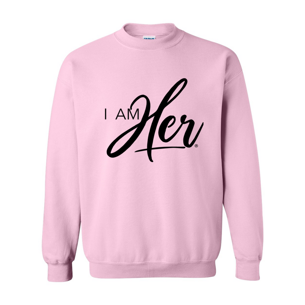 I AM HER Signature Women's Crewneck Sweater - I AM HER Apparel