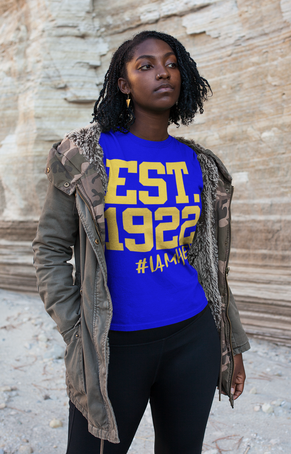 Sigma Gamma Rho Inspired - EST. 1922 - Tees for Women - I AM HER Apparel