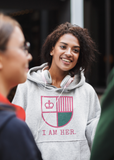 I AM HER Shield Women's Hooded Sweatshirt - I AM HER Apparel