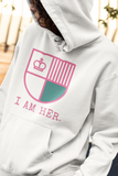 I AM HER Shield Women's Hooded Sweatshirt - I AM HER Apparel