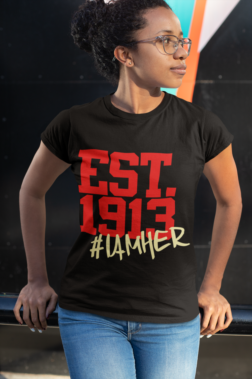 Delta Sigma Theta Inspired - EST. 1913 - Tees for Women - I AM HER Apparel