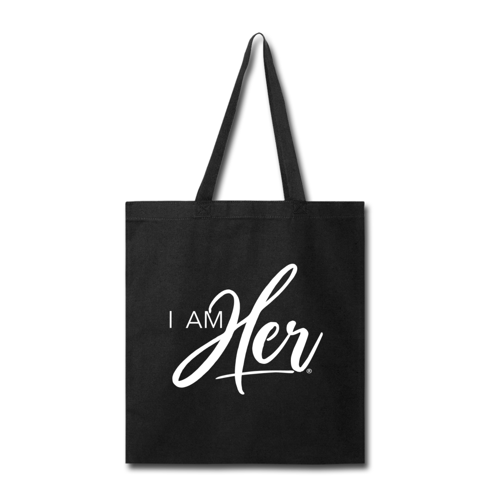 I AM HER - Women's Canvas Tote Bag - I AM HER Apparel