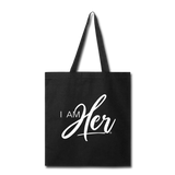 I AM HER - Women's Canvas Tote Bag - I AM HER Apparel