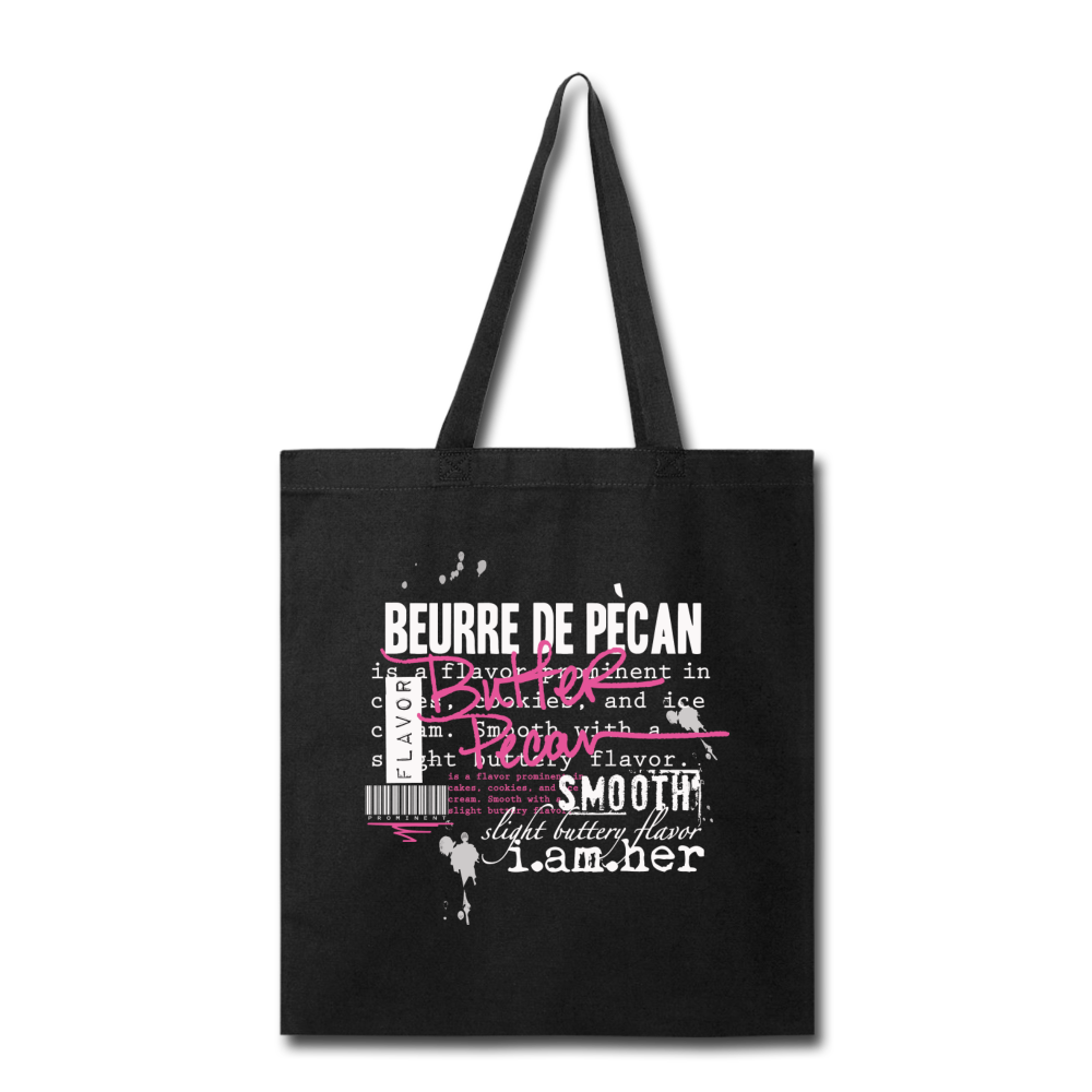 Butter Pecan - Canvas Tote Bag - I AM HER Apparel