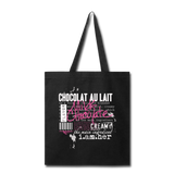 Milk Chocolate - Canvas Tote Bag - I AM HER Apparel