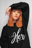 I AM HER Signature Women's Crewneck Sweater - I AM HER Apparel